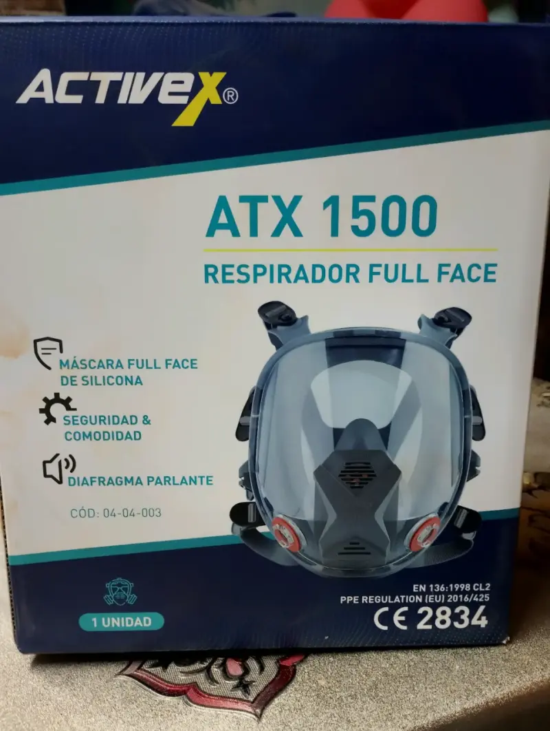 Respirador Full Face Activex - 2