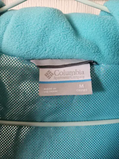 Chaqueta impermeable azul Columbia - miniatura 3