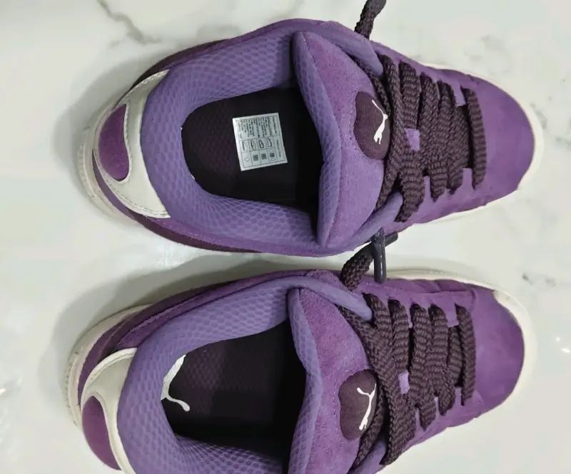 Zapatillas moradas Puma - 3