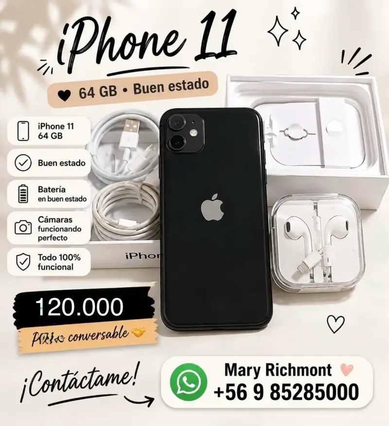 Apple iPhone 11 64GB usado