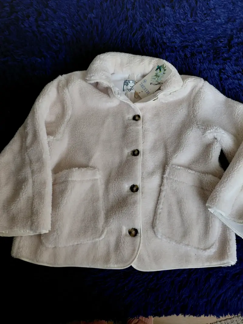 Chaqueta de abrigo blanca - 3