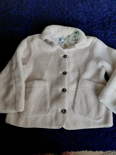 Chaqueta de abrigo blanca - miniatura 3