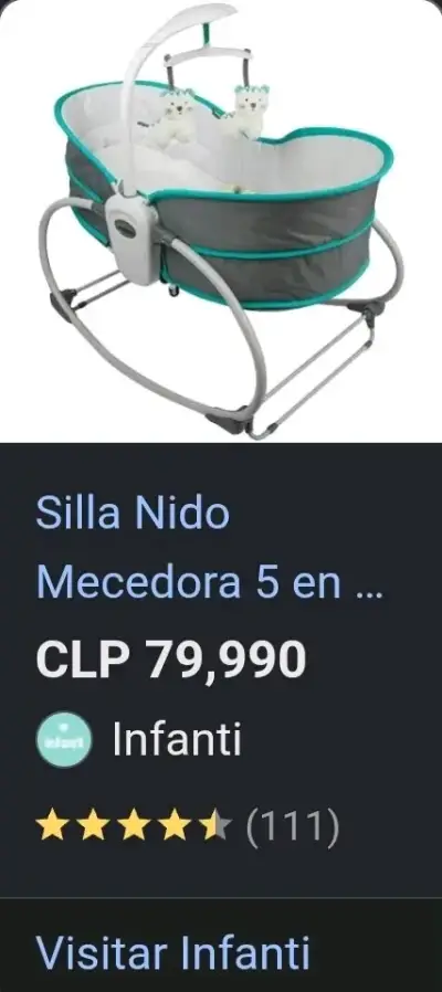 mecedora infantil 5 en 1 - miniatura 4