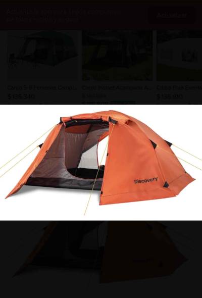 Carpa Discovery expedition pro 2 para dos personas - miniatura 3