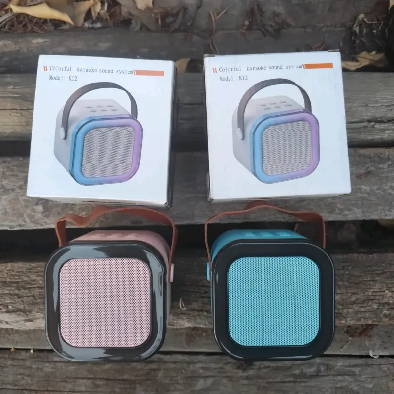 Parlantes Bluetooth con luces - 2