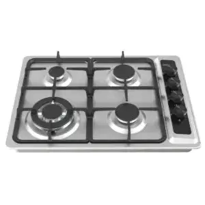 Encimera Groner a gas de 4 quemadores - miniatura 1