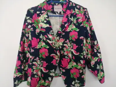 Blazer floral para mujer(M/L) - miniatura 1