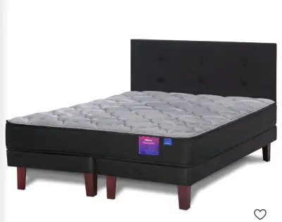 Cama con colchón Flex negro - miniatura 2