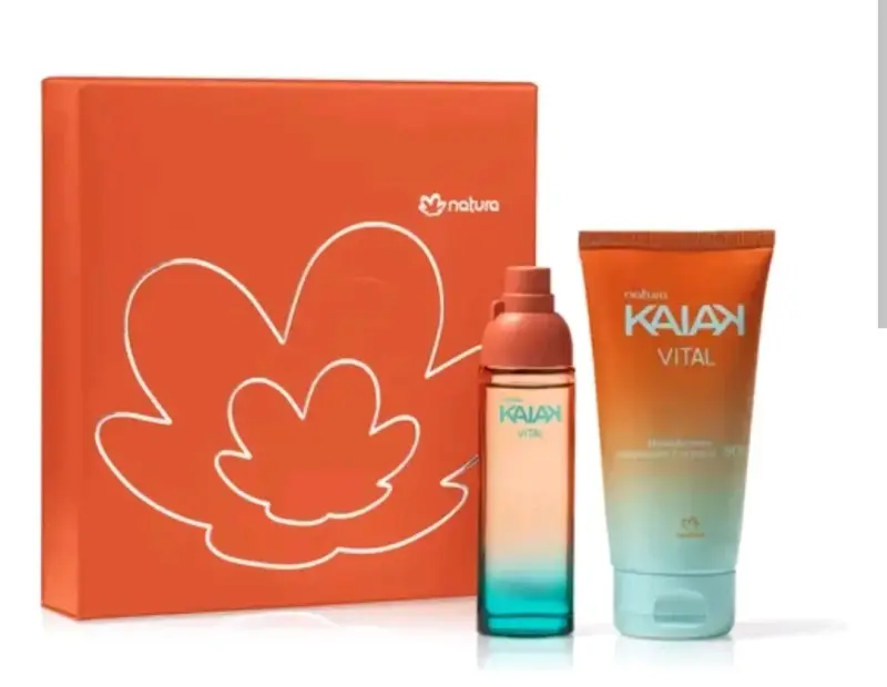 Set perfume y loción Natura Kaiak