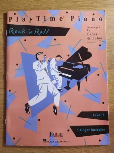 Libro de piano PlayTime Rock 'n Roll en inglés - miniatura 1