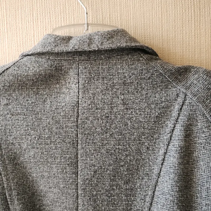 Abrigo gris elegante - 6