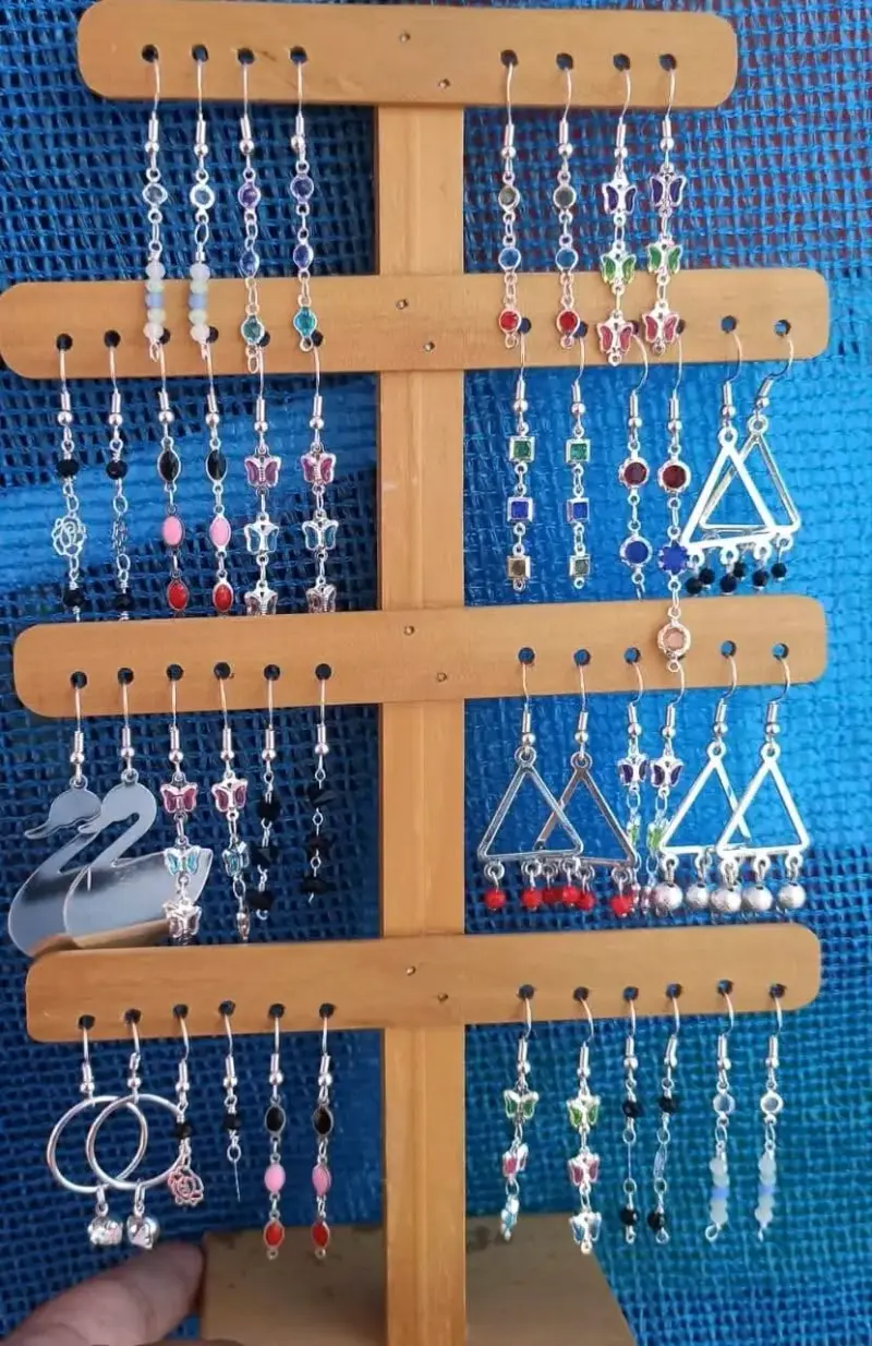 Set de aros con diseño variado - 1