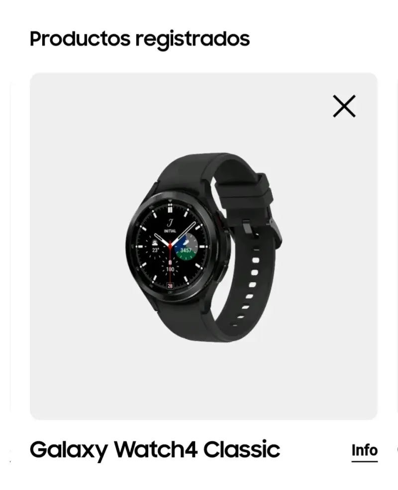 Smartwatch Galaxy Watch4 Classic - 1