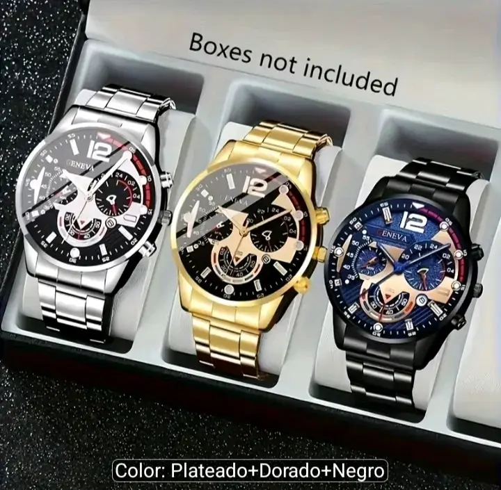 Set de relojes Geneva variados