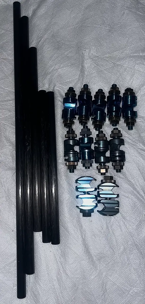 Kit Tutor Externo Ortopédico de Fibra de Carbono - 1