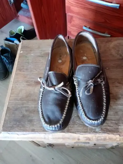Botines de cuero marrón con forro - miniatura 3