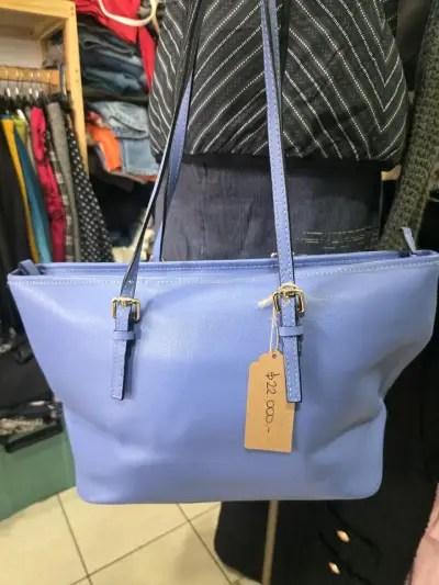 Bolso azul clásico - miniatura 3