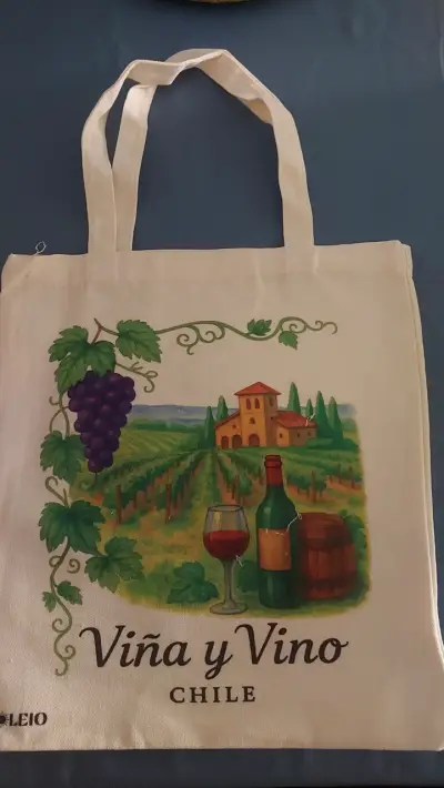 Bolsa tote estampada Chile - miniatura 2