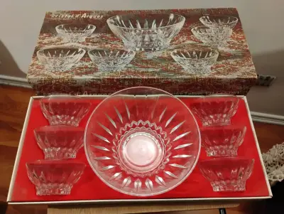 Juego de Cristal Francés d'Arques Villandr - miniatura 1
