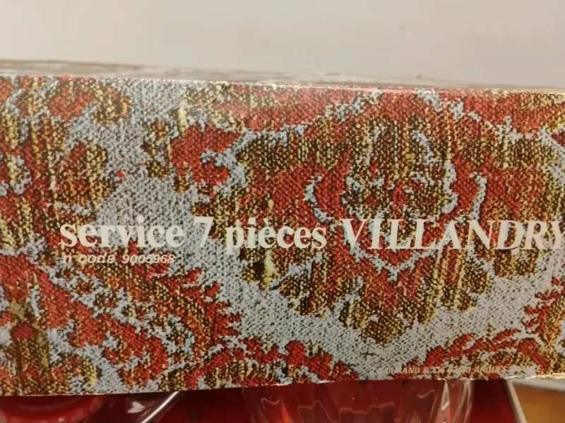 Juego de Cristal Francés d'Arques Villandr - 2