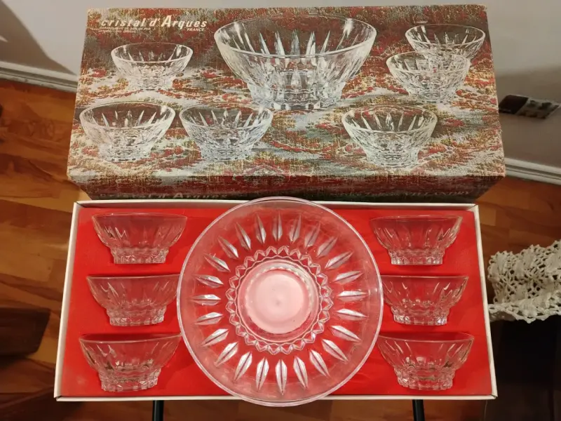 Juego de Cristal Francés d'Arques Villandr - 3