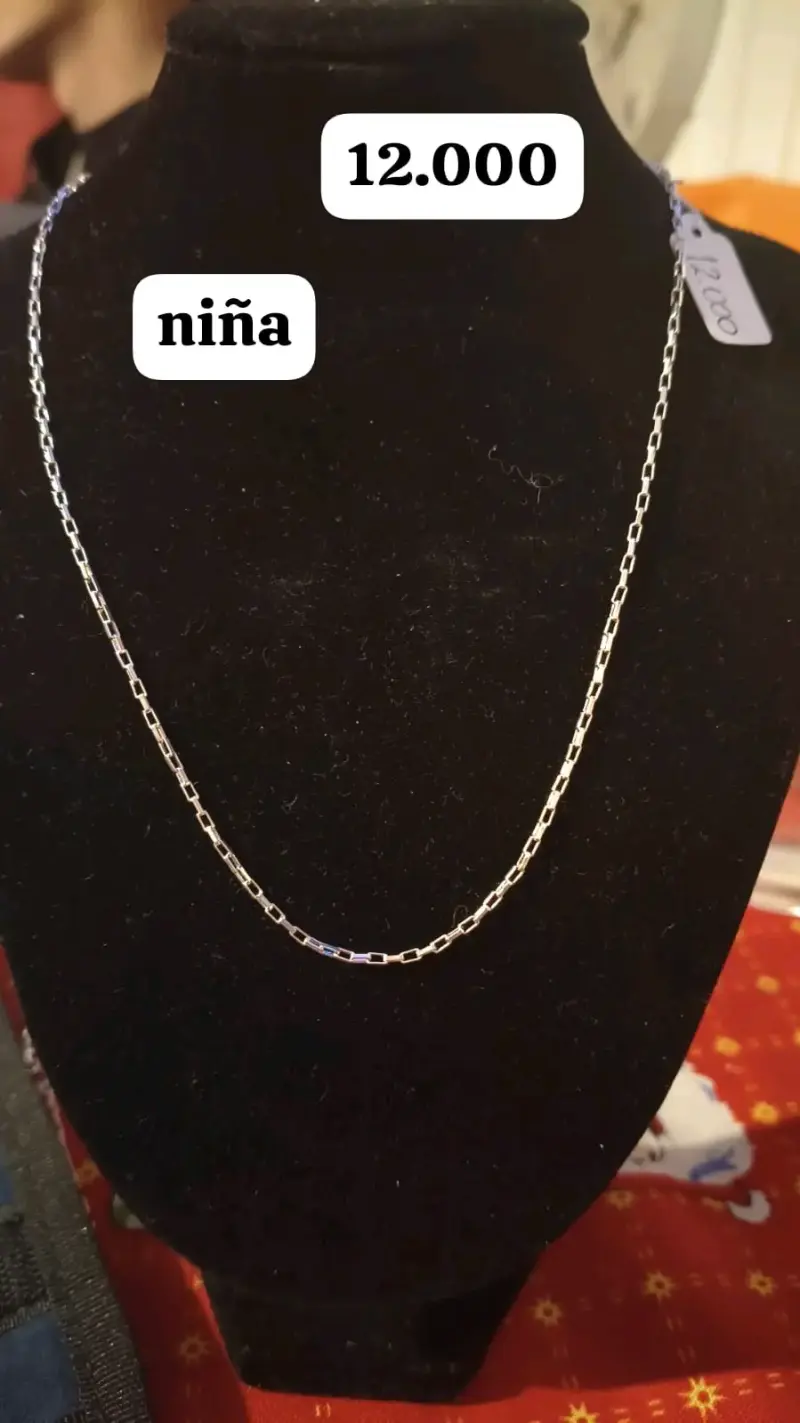 Anillos y Cadena de plata fina 925 - 3