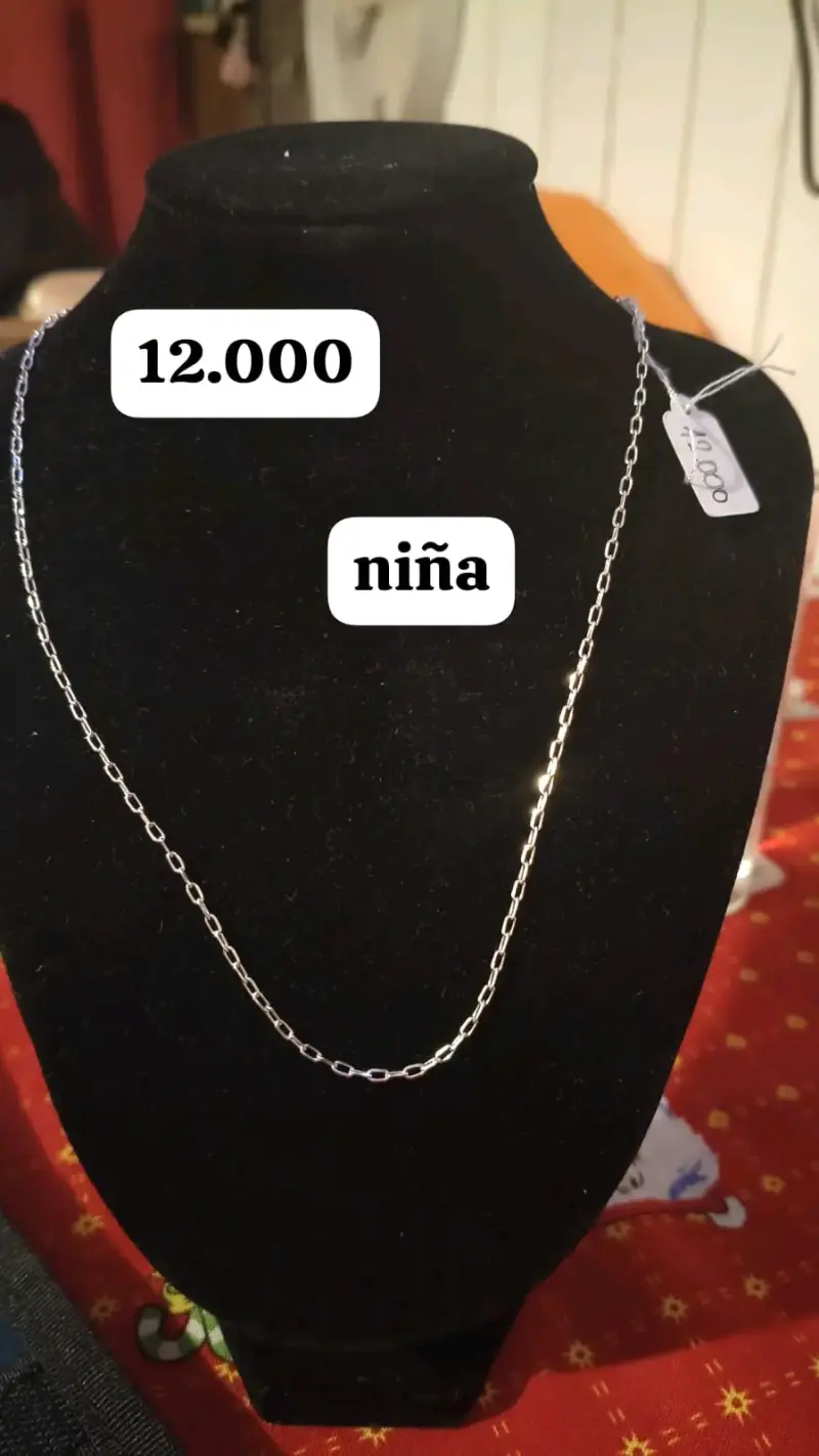 Anillos y Cadena de plata fina 925 - 4