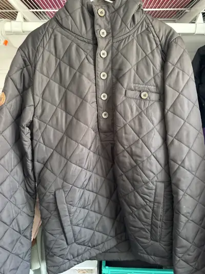 Chaqueta acolchada gris Weindfrenner - miniatura 1