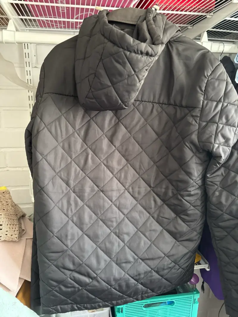 Chaqueta acolchada gris Weindfrenner - 2