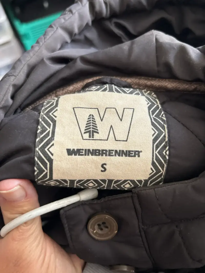 Chaqueta acolchada gris Weindfrenner - 3