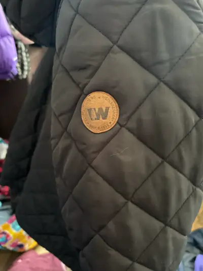 Chaqueta acolchada gris Weindfrenner - miniatura 4