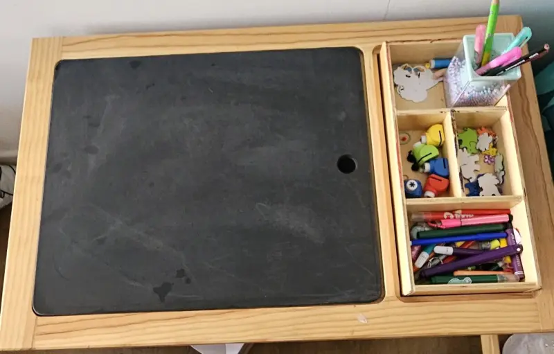 Mesa de juego sensorial de madera - 4