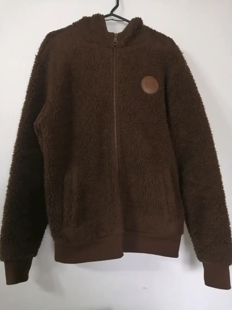 Chaqueta marrón tipo Corderito (interior polar) - 1
