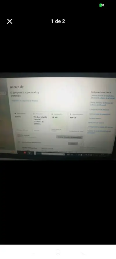 HP EliteBook 840 G8 i7 11va Gen / 16GB RAM / SSD / - miniatura 4