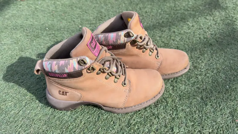 Botas CAT impermeables marrones - 4
