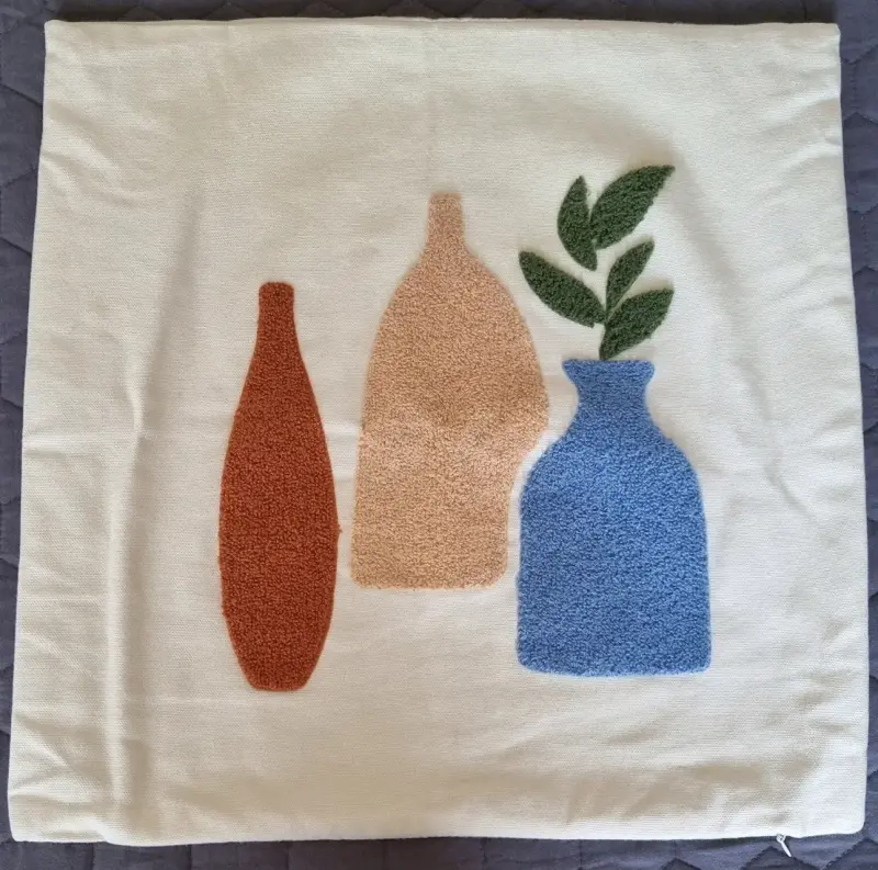 Funda cojín con diseño 45x45 cm aprox - 1