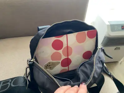 Bolso bandolera negro Yambo - miniatura 2