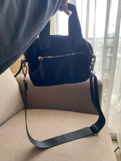 Bolso bandolera negro Yambo - miniatura 4