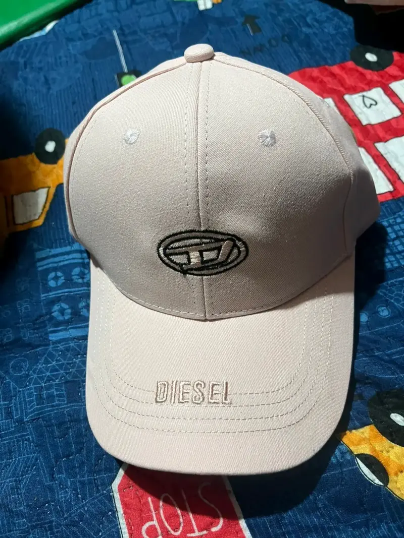 Gorra negra Diesel bordada - 2