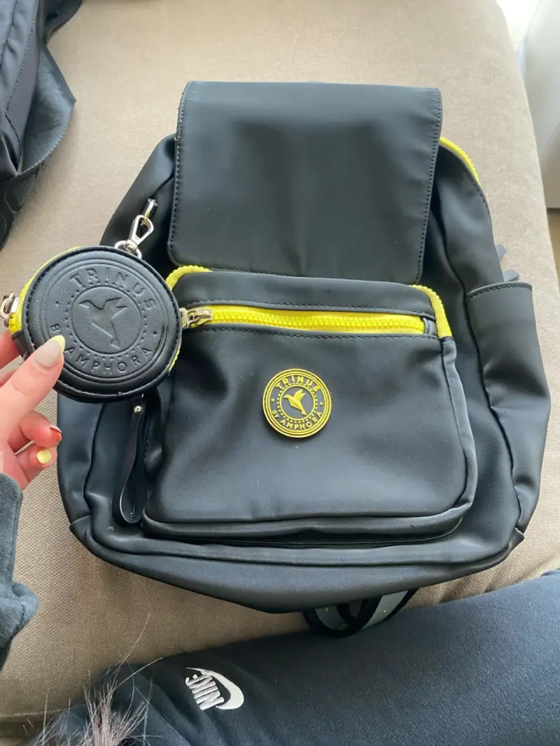 Mochila negra Trinus - 3