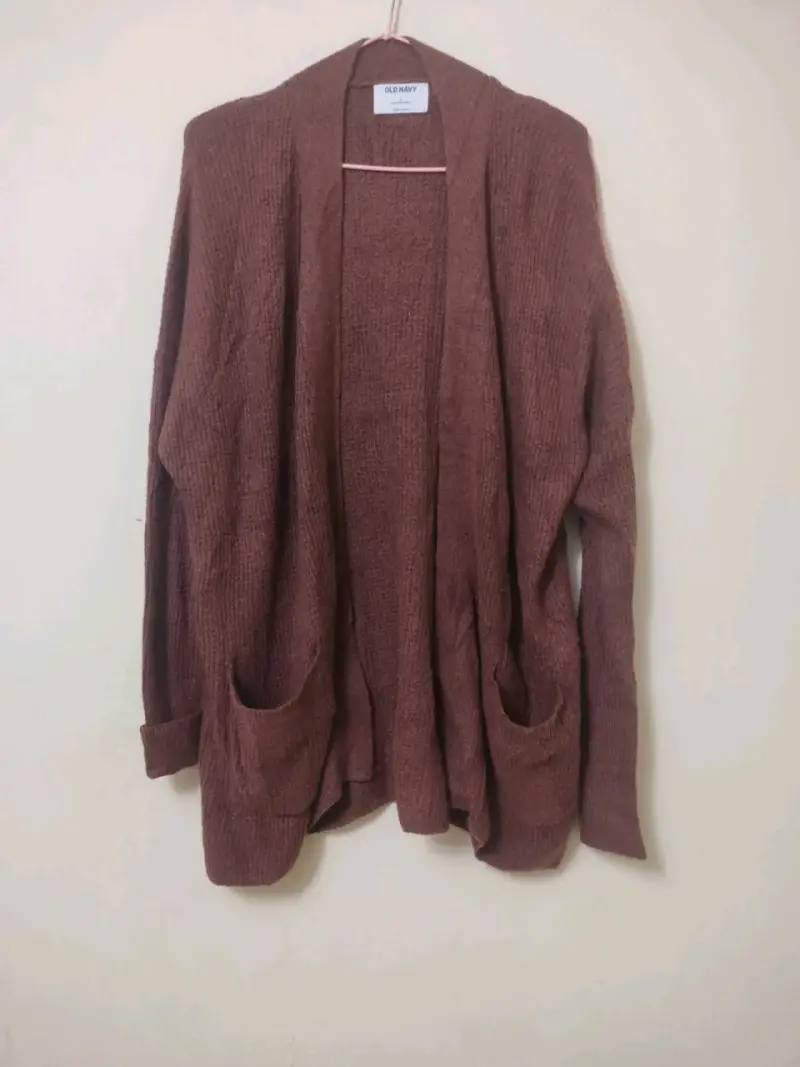 Cardigan marrón Old Navy