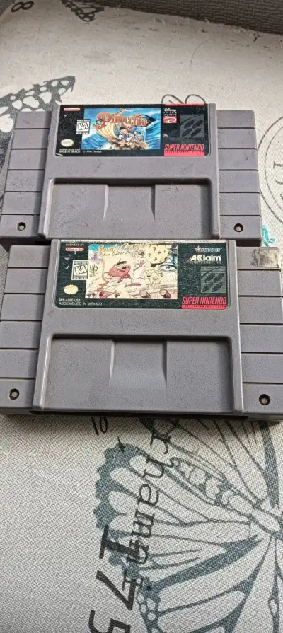 Juegos SNES Pinocchio y Speedy Gonzales - miniatura 2