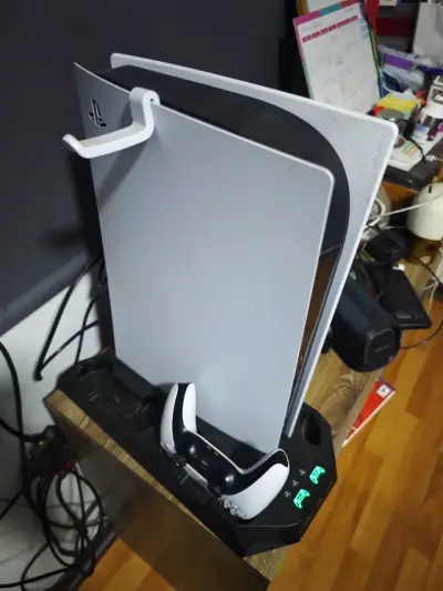 PS5 Fat Disco con base de carga - miniatura 4