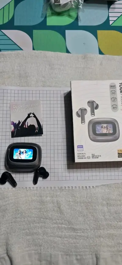 Auriculares inalámbricos con pantalla replica bose - miniatura 1