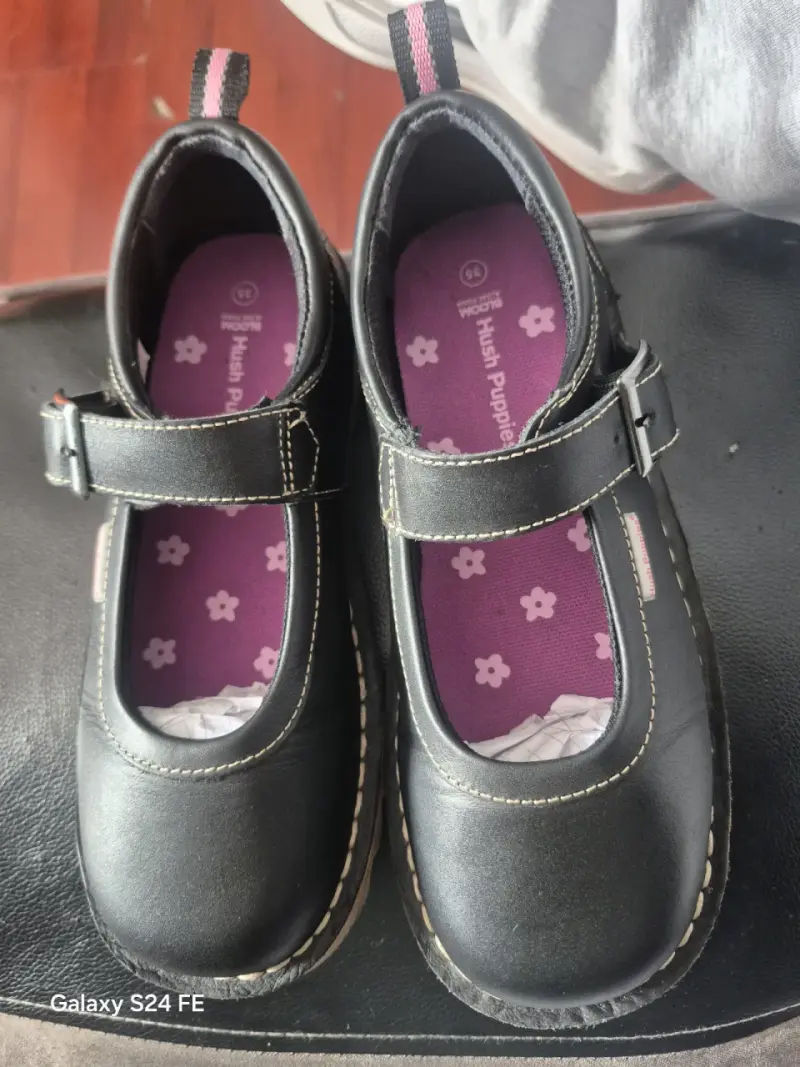 Zapatos niña Hush Puppies negros - 1