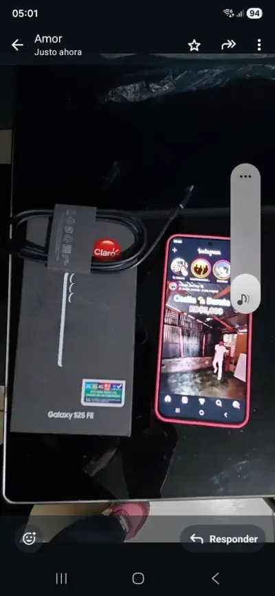 Samsung Galaxy S25 FE con caja - miniatura 2