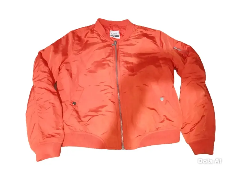 Chaqueta bomber naranja