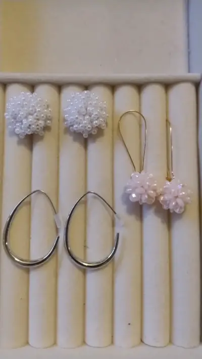 aros variados se venden por par - miniatura 2