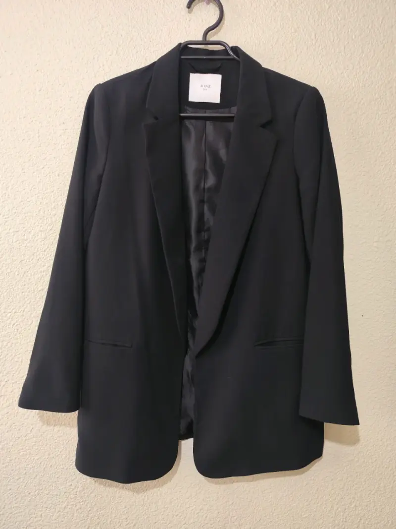 Blazer negro clásico - 1