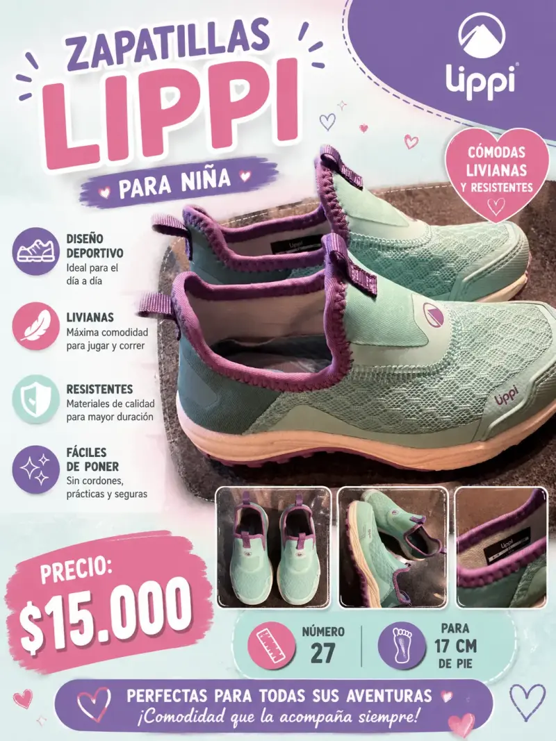 Zapatillas Lippi para niña - 1